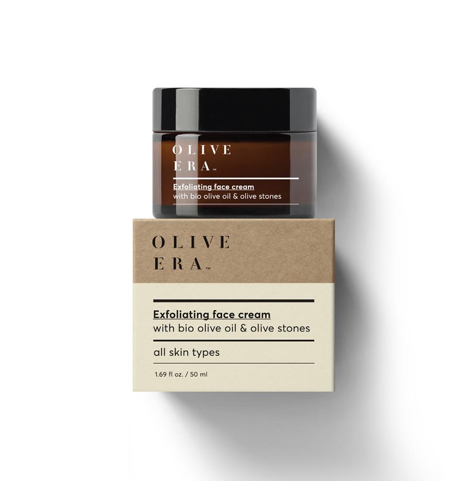 OLIVE ERA Exfoliating face cream