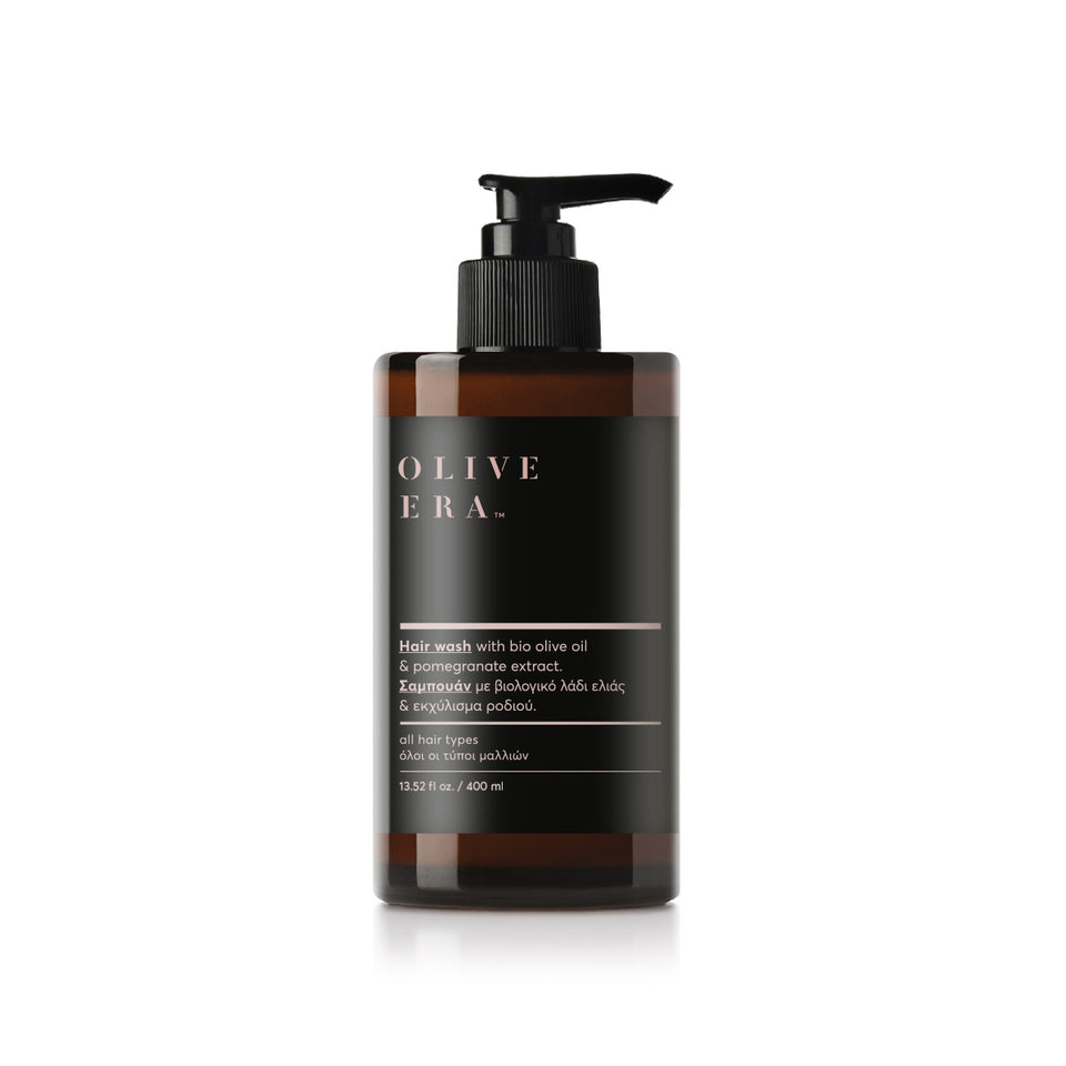 Hair wash met bio-olijfolie & granaatappel