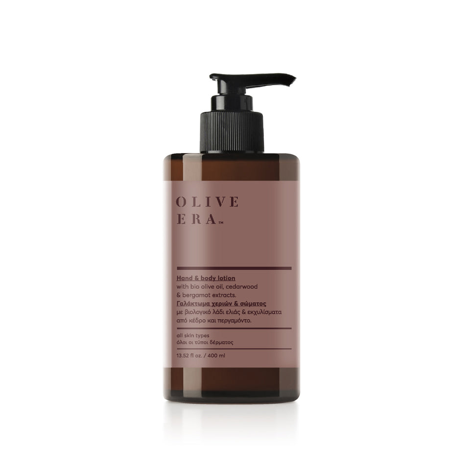 Hand & body lotion Cedarwood & Bergamot 400ml