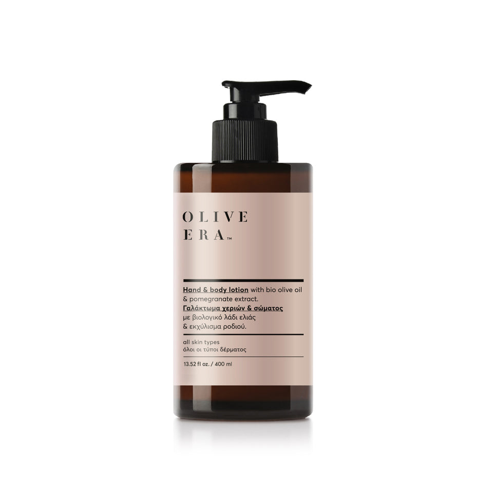 Hand & Body Lotion met bio-olijfolie & granaatappel