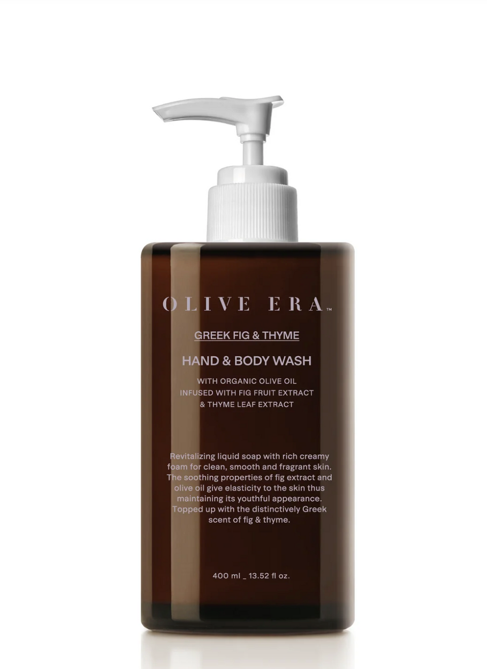 Body wash "Greek Fig & Thyme" met bio olijfolie & Griekse vijg en tijm