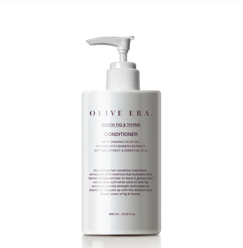 Hair conditioner "Greek Fig & Thyme" met bio-olijfolie en vijg & tijm